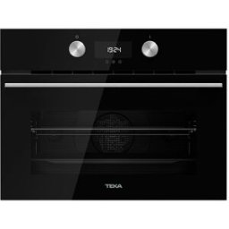 Teka Horno compacto HydroClean, 9 funciones - HLC 8440 NEGRO. Cristal negro
