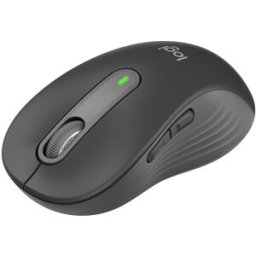 Logitech Ratón óptico inalámbrico Signature M650 Grande Grafito. Grafito