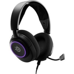 SteelSeries Auriculares Gaming con micrófono Arctis Nova 3 Negro. Negro
