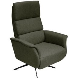 El Corte Inglés Sillón relax manual con tejido chenilla Clint . Forest