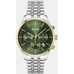 Boss Reloj de hombre Avery 1514159 cronógrafo de acero. Plata