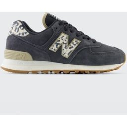 New Balance Zapatillas casual de mujer 574 . (37) Negro / Estampado