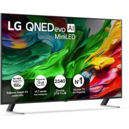 LG TV QNED evo MiniLED AI 164cm (65') 65QNED85A6C, 4K Smart TV (Reacondicionado Grado A). Negro