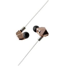 Final Auriculares de botón Audio B1 Oro Rosa. Oro Rosa