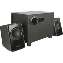Trust Altavoces Avora 2.1 con Subwoofer para PC. Negro