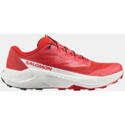 Salomon Zapatillas de trail running para hombre PULSAR . (44 y 2/3) Rojo / Blanco