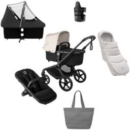 Bugaboo Pack imprescindibles - invierno blanco con saco blanco Fox 5 Renew. Blanco niño