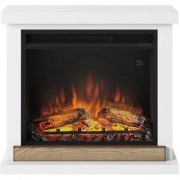 TAGU Chimenea Eléctrica Hagen. Blanco