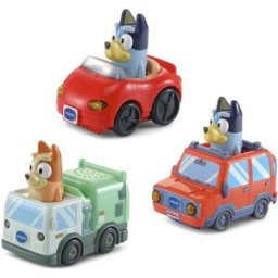 Vtech Tut Tut Bólidos Bluey modelos surtidos.