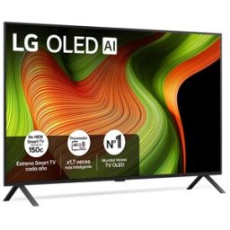 LG TV OLED AI B5 139cm (55') OLED55B56LA, Smart TV 4K (Reacondicionado Grado A). Marrón oscuro