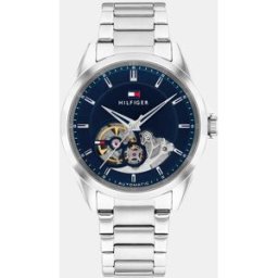 Tommy Hilfiger Reloj de hombre Baker Automatic 1710716 de acero azul. Azul