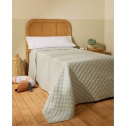 El Corte Inglés - Mini Home Edredón Silky Mini Home - El Corte Inglés. (Cama 90 cm) Verde Agua