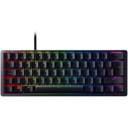 Razer Teclado gaming con cable Huntsman Mini, Swicht Rojo. Negro