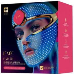 FAQ Mascarilla facial ™ 201, tratamiento antienvejecimiento, con silicona pura y LED RGB. 201