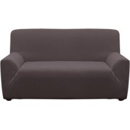 El Corte Inglés Funda ajustable para sofá Valaquia . (Sofá de 3 plazas) Antracita