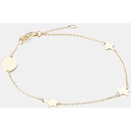 El Corte Inglés Pulsera de niña Estrella de oro. Oro