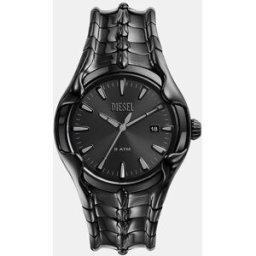 Diesel Reloj de hombre DZ2187 de acero negro. Negro