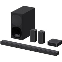 Sony Home Cinema HT-S40R 5.1 600W con Subwoofer y altavoces traseros inalámbricos. Negro