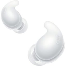 Sony LinkBuds Fit Inalámbricos, Auriculares Cancelación de ruido, IPX4, Hi-Res Audio, 21h batería, conexión multipunto, iOS, Android y PC. Blanco