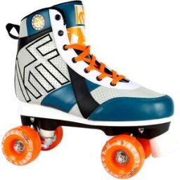 KRF Patines en Paralelo unisex Quad Street Roller The New Urban Concept. (38) Azul