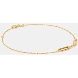 El Corte Inglés Pulsera Paper Clip Links de oro amarillo. Oro