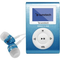 Sunstech Reproductor MP3 Dedalo III 8 Gb Negro.