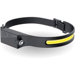 XANLITE Linterna Frontal Recargable 6500K 300 lm. Negro