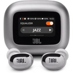 JBL Auriculares True Wireless Live Buds 3 con cancelación de ruido y audio de alta resolución. .. Plata