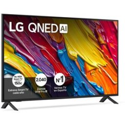 LG TV QNED AI 139cm (55') 55QNED84A6C, 4K Smart TV. Negro