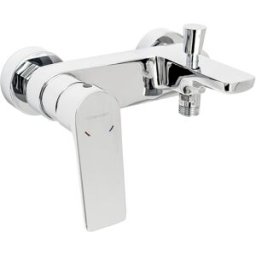 CLEVER Grifo monomando de Baño + Ducha Vogue Xtreme. Cromo niño