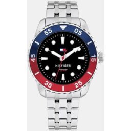Tommy Hilfiger Reloj de niño Boys 1720048 de acero. Plata