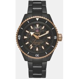 Rado Reloj de hombre Captain Cook High-Tech Ceramic R32127162 automático de cerámica. Negro