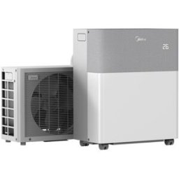Midea Aire acondicionado portátil con 3010 frig/h y 2750 kcal/h - MMCS-12HRN8-QRD0. Blanco