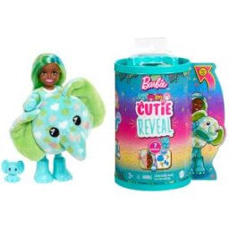 Barbie Muñeca Chelsea con disfraz de elefante Cutie Reveal.