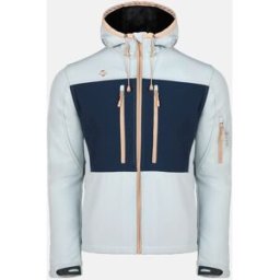Izas Chaqueta Térmica Soft Shell de hombre KONKA . (L) Azul claro / Azul marino