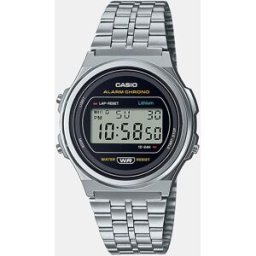 Casio Reloj de hombre Collection A171WE-1AEF digital de acero. Plata