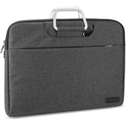 SUBBLIM Funda gris Business Laptop Sleeve para portátiles hasta 15,6'. Gris