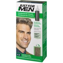 Just For Men Coloración sin Amoniaco . (30 ml) Castaño Claro