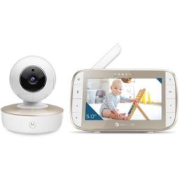 Motorola Vigilabebés HD con Pantalla 5,0'' Nursery VM50G. Blanco niño