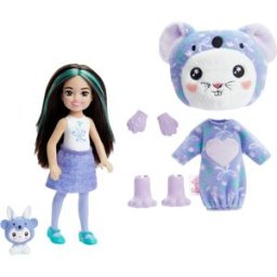 Barbie Chelsea Cutie Reveal Serie Disfraces Conejo koala.