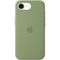 Apple Funda de silicona con MagSafe para iPhone 17e Musgo claro. Verde Musgo