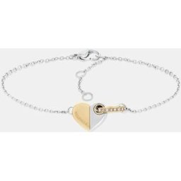 Tommy Hilfiger Pulsera Love Family de acero bicolor. Multicolor