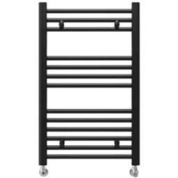 Fácula Toallero radiador Ocean 50 cm . (13 tubos) Negro