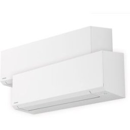 Toshiba Aire acondicionado Multisplit 2x1 Inverter con 2.150 frig/h y 2.150 frig/h - EDGE 10+10. Textil