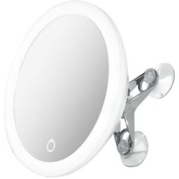 El Corte Inglés Espejo cosmético de aumento de pared con LED integrado Nysa . Blanco