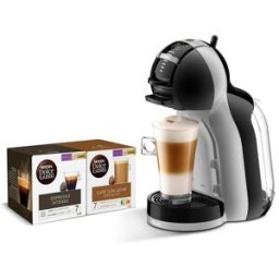 DeLonghi De'Longhi - Cafetera espresso automática De'Longhi Mini Me Thermoblock ED155 para cápsulas Nescafé Dolce Gusto + 2 packs de café.