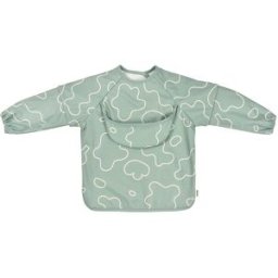 Béaba Babero con mangas evolutivo 2 en 1. Verde menta niño