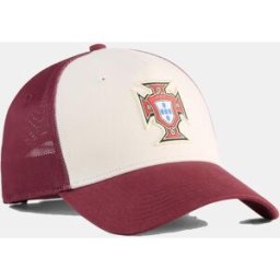 Puma Gorras de Futbol Unisex FPF KING Trucker . Rojo