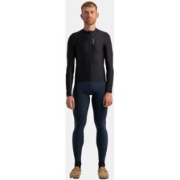 GSPORT Maillot Manga Larga de Hombre One Eclipse . (XL) Negro