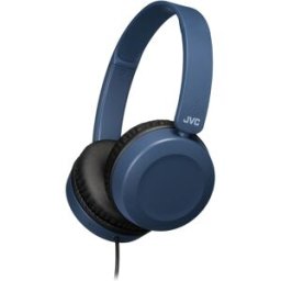 JVC Auriculares de diadema HA-S31M-A-E Azul con controlador y micrófono. Azul